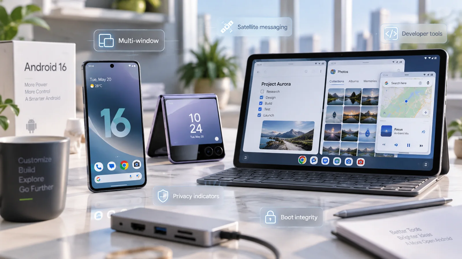 Android 16 features for power users