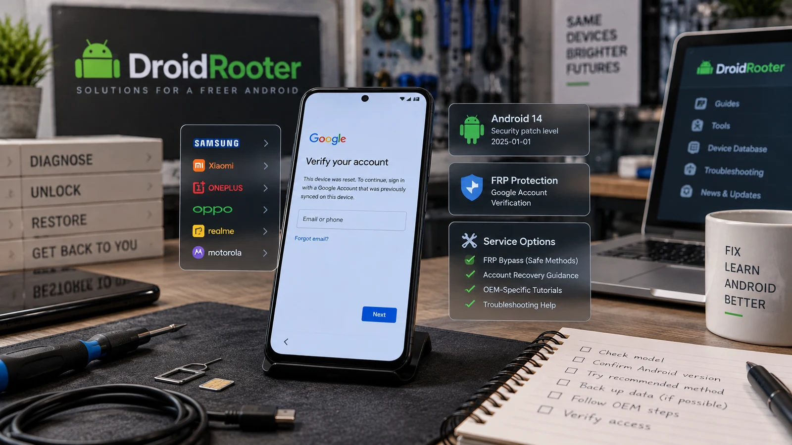 Android FRP bypass guide 2026
