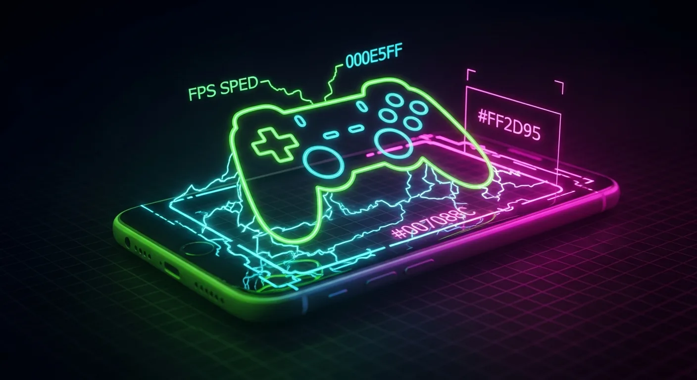 Android phone running gaming optimization tools with root access