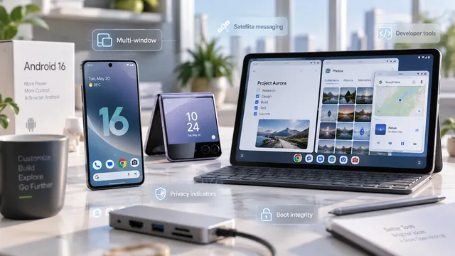 Android 16 features for power users
