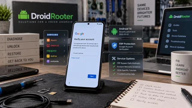 Android FRP bypass guide 2026