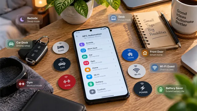 NFC tag automation recipes for Android 2026