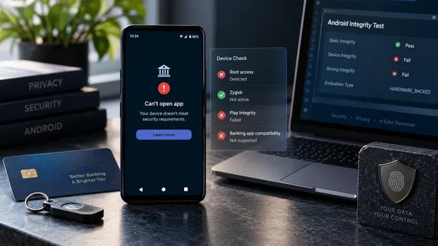 Banking apps tested on rooted Android in 2026 — Western and GCC banks with Magisk hide setup