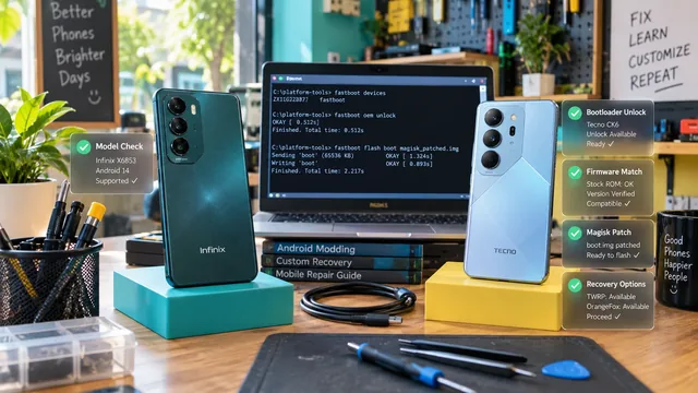 Infinix and Tecno rooting on Transsion XOS HiOS skins