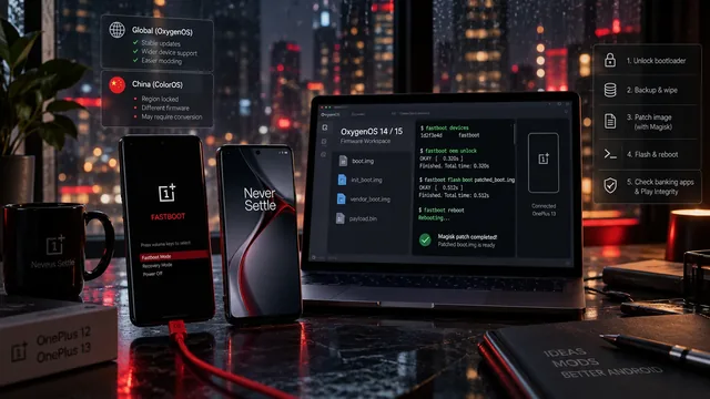 OnePlus 12 and 13 rooting after OxygenOS 14 changes