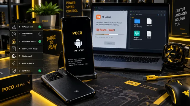 POCO X6 Pro rooting via TWRP and Magisk