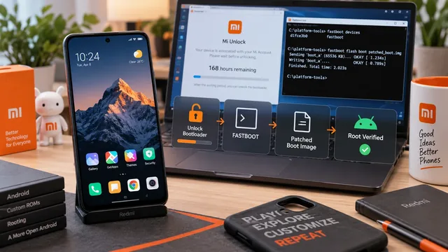 Xiaomi Redmi POCO rooting 2026 with Mi Unlock Tool and Magisk