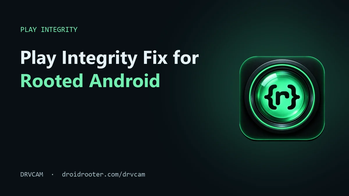 A rooted Android phone passing the Play Integrity basic and device checks